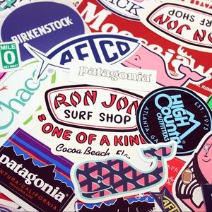 Preppy Surprise Pack of 8 Stickers NWT